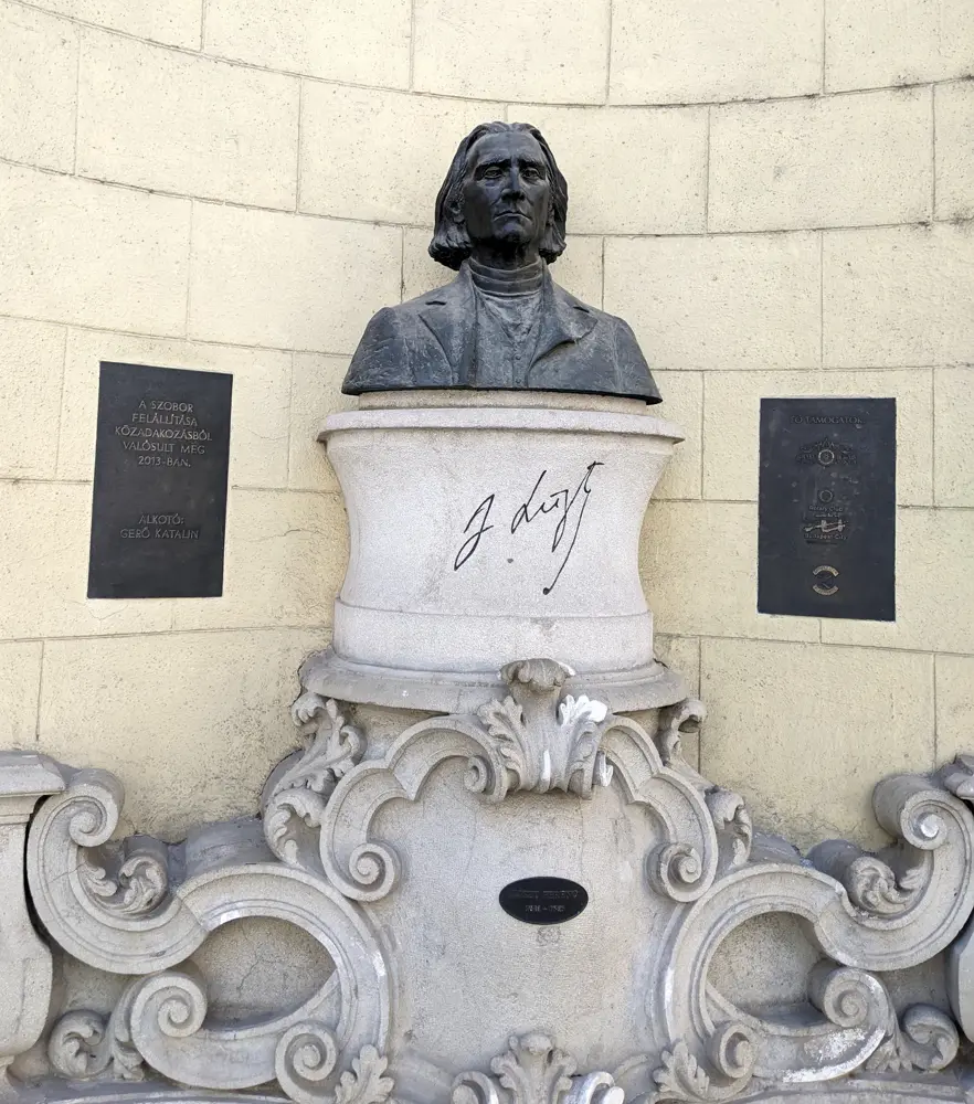 フランツ・リスト（リスト・フェレンツ） Liszt Ferenc 肖像画